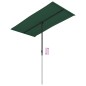 vidaXL Sonnenschirm mit Aluminium-Mast 180 x 110 cm Grün vidaXL Sonnenschirm mit Aluminium-Mast 180 x 110 cm Grün