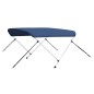 vidaXL 2-Bow Bimini Top Marineblau 180x130x110 cm vidaXL 2-Bow Bimini Top Marineblau 180x130x110 cm