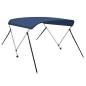 vidaXL 2-Bow Bimini Top Marineblau 180x130x110 cm vidaXL 2-Bow Bimini Top Marineblau 180x130x110 cm