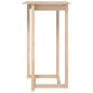 vidaXL Bartisch 60x60x110 cm Massivholz Kiefer vidaXL Bartisch 60x60x110 cm Massivholz Kiefer