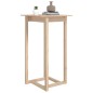 vidaXL Bartisch 60x60x110 cm Massivholz Kiefer vidaXL Bartisch 60x60x110 cm Massivholz Kiefer