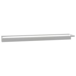 vidaXL Pool-Wasserfall mit LEDs Edelstahl 110 cm