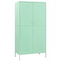 vidaXL Kleiderschrank Minzgrün 90x50x180 cm Stahl vidaXL Kleiderschrank Minzgrün 90x50x180 cm Stahl