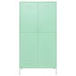 vidaXL Kleiderschrank Minzgrün 90x50x180 cm Stahl vidaXL Kleiderschrank Minzgrün 90x50x180 cm Stahl