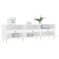 vidaXL TV-Schrank Weiß 150x30x44,5 cm Holzwerkstoff vidaXL TV-Schrank Weiß 150x30x44,5 cm Holzwerkstoff