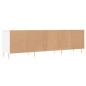 vidaXL TV-Schrank Weiß 150x30x44,5 cm Holzwerkstoff vidaXL TV-Schrank Weiß 150x30x44,5 cm Holzwerkstoff