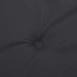 Gartenbank-Auflage Schwarz 180x50x3 cm Oxford-Gewebe Gartenbank-Auflage Schwarz 180x50x3 cm Oxford-Gewebe
