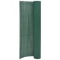 vidaXL Gartenzaun Doppelseitig 110x500 cm Grün vidaXL Gartenzaun Doppelseitig 110x500 cm Grün