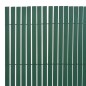 vidaXL Gartenzaun Doppelseitig 110x500 cm Grün vidaXL Gartenzaun Doppelseitig 110x500 cm Grün