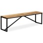 vidaXL Sitzbank Massiv-Mangoholz 160x35x45 cm vidaXL Sitzbank Massiv-Mangoholz 160x35x45 cm