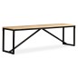 vidaXL Sitzbank Massiv-Mangoholz 160x35x45 cm vidaXL Sitzbank Massiv-Mangoholz 160x35x45 cm