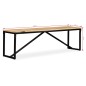 vidaXL Sitzbank Massiv-Mangoholz 160x35x45 cm vidaXL Sitzbank Massiv-Mangoholz 160x35x45 cm