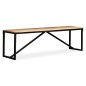 vidaXL Sitzbank Massiv-Mangoholz 160x35x45 cm vidaXL Sitzbank Massiv-Mangoholz 160x35x45 cm