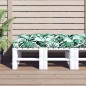 Palettenkissen Grün 120x80x12 cm Stoff Palettenkissen Grün 120x80x12 cm Stoff