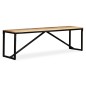 vidaXL Sitzbank Massiv-Mangoholz 160x35x45 cm vidaXL Sitzbank Massiv-Mangoholz 160x35x45 cm
