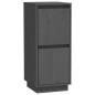 vidaXL Sideboards 2 Stk. Grau 31,5x34x75 cm Massivholz Kiefer vidaXL Sideboards 2 Stk. Grau 31,5x34x75 cm Massivholz Kiefer