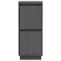 vidaXL Sideboards 2 Stk. Grau 31,5x34x75 cm Massivholz Kiefer vidaXL Sideboards 2 Stk. Grau 31,5x34x75 cm Massivholz Kiefer