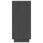 vidaXL Sideboards 2 Stk. Grau 31,5x34x75 cm Massivholz Kiefer vidaXL Sideboards 2 Stk. Grau 31,5x34x75 cm Massivholz Kiefer