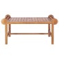 vidaXL Couchtisch 100x50x45 cm Massivholz Teak vidaXL Couchtisch 100x50x45 cm Massivholz Teak