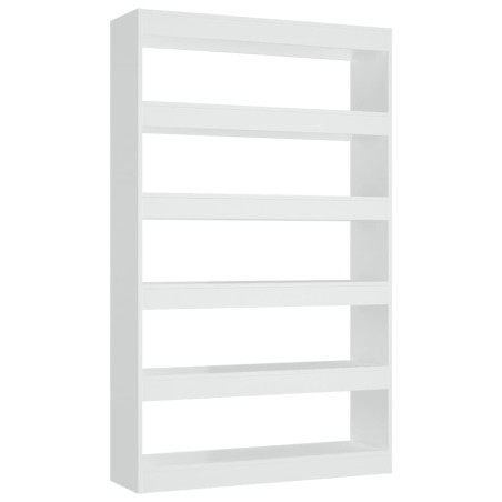vidaXL Bücherregal/Raumteiler Weiß 100x30x166 cm