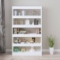vidaXL Bücherregal/Raumteiler Weiß 100x30x166 cm vidaXL Bücherregal/Raumteiler Weiß 100x30x166 cm