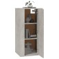 vidaXL TV-Wandschrank Betongrau 40x34,5x80 cm vidaXL TV-Wandschrank Betongrau 40x34,5x80 cm