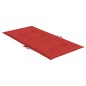 Gartenstuhlauflagen für Niedriglehner 4 Stk. Rot 100x50x3 cm Gartenstuhlauflagen für Niedriglehner 4 Stk. Rot 100x50x3 cm