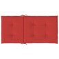 Gartenstuhlauflagen für Niedriglehner 4 Stk. Rot 100x50x3 cm Gartenstuhlauflagen für Niedriglehner 4 Stk. Rot 100x50x3 cm