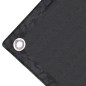 vidaXL Balkonsichtschutz Oxfordgewebe 75x600 cm Anthrazit vidaXL Balkonsichtschutz Oxfordgewebe 75x600 cm Anthrazit