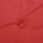 Gartenstuhlauflagen für Niedriglehner 4 Stk. Rot 100x50x3 cm Gartenstuhlauflagen für Niedriglehner 4 Stk. Rot 100x50x3 cm