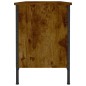 vidaXL Schuhregal Räuchereiche 100x35x50 cm Holzwerkstoff vidaXL Schuhregal Räuchereiche 100x35x50 cm Holzwerkstoff