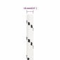 vidaXL Arbeitsseil Weiß 16 mm 100 m Polyester vidaXL Arbeitsseil Weiß 16 mm 100 m Polyester