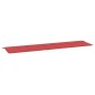 Gartenbank-Auflage Rot 200x50x3 cm Oxford-Gewebe Gartenbank-Auflage Rot 200x50x3 cm Oxford-Gewebe