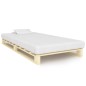 vidaXL Palettenbett Massivholz Kiefer 90×200 cm vidaXL Palettenbett Massivholz Kiefer 90×200 cm