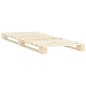 vidaXL Palettenbett Massivholz Kiefer 90×200 cm vidaXL Palettenbett Massivholz Kiefer 90×200 cm