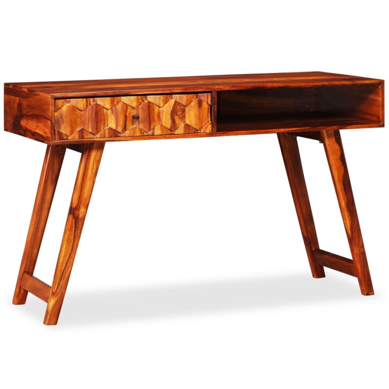 vidaXL Schreibtisch Massivholz 118 x 50 x 76 cm vidaXL Schreibtisch Massivholz 118 x 50 x 76 cm