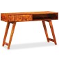 vidaXL Schreibtisch Massivholz 118 x 50 x 76 cm vidaXL Schreibtisch Massivholz 118 x 50 x 76 cm