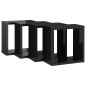vidaXL Würfelregale 4 Stk. Hochglanz-Schwarz 30x15x30 cm vidaXL Würfelregale 4 Stk. Hochglanz-Schwarz 30x15x30 cm