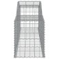 vidaXL Gabione mit Hochbogen 300x50x60/80 cm Verzinktes Eisen vidaXL Gabione mit Hochbogen 300x50x60/80 cm Verzinktes Eisen