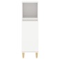 vidaXL Badschrank Weiß 30x30x100 cm Holzwerkstoff vidaXL Badschrank Weiß 30x30x100 cm Holzwerkstoff