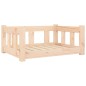 vidaXL Hundebett 65,5x50,5x28 cm Massivholz Kiefer vidaXL Hundebett 65,5x50,5x28 cm Massivholz Kiefer