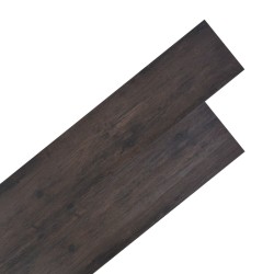 vidaXL PVC-Laminat Nicht Selbstklebend 5,26 m² 2 mm Eiche Dunkelgrau
