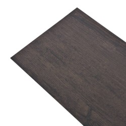 vidaXL PVC-Laminat Nicht Selbstklebend 5,26 m² 2 mm Eiche Dunkelgrau