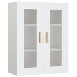 vidaXL Hängeschrank Weiß 69,5x34x90 cm