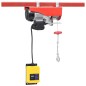 vidaXL Elektrischer Hebezug mit Funkfernbedienung 1000 W 300/600 kg vidaXL Elektrischer Hebezug mit Funkfernbedienung 1000 W 300/600 kg