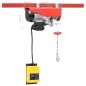 vidaXL Elektrischer Hebezug mit Funkfernbedienung 1000 W 300/600 kg vidaXL Elektrischer Hebezug mit Funkfernbedienung 1000 W 300/600 kg