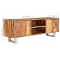 vidaXL TV-Schrank Massivholz mit Honig-Finish 118 x 30 x 40cm vidaXL TV-Schrank Massivholz mit Honig-Finish 118 x 30 x 40cm