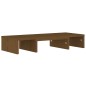 vidaXL Monitorständer Honigbraun 60x24x10,5 cm Massivholz Kiefer vidaXL Monitorständer Honigbraun 60x24x10,5 cm Massivholz Kiefer