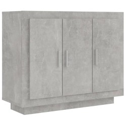 vidaXL Sideboard Betongrau 92x35x75 cm Holzwerkstoff