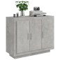 vidaXL Sideboard Betongrau 92x35x75 cm Holzwerkstoff vidaXL Sideboard Betongrau 92x35x75 cm Holzwerkstoff